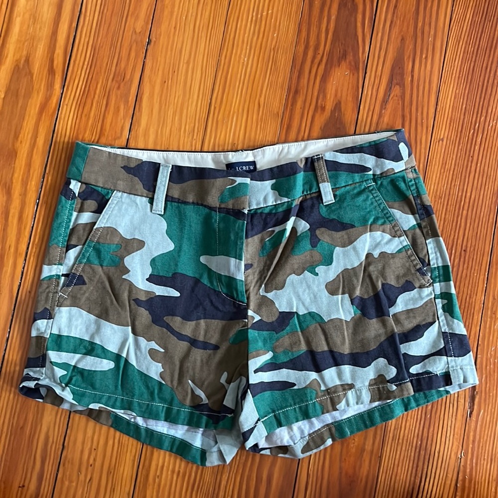 J. Crew Camo Shorts